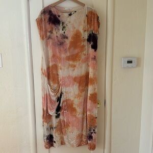 Lacausa tie dye dress